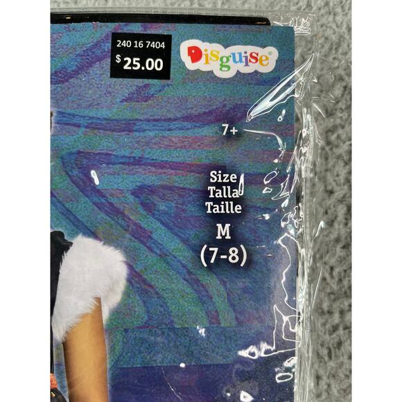 Disney Villian Cruella 101 Dalmations Costume Teen Medium (7-8) Disguise NWT - Picture 3 of 5